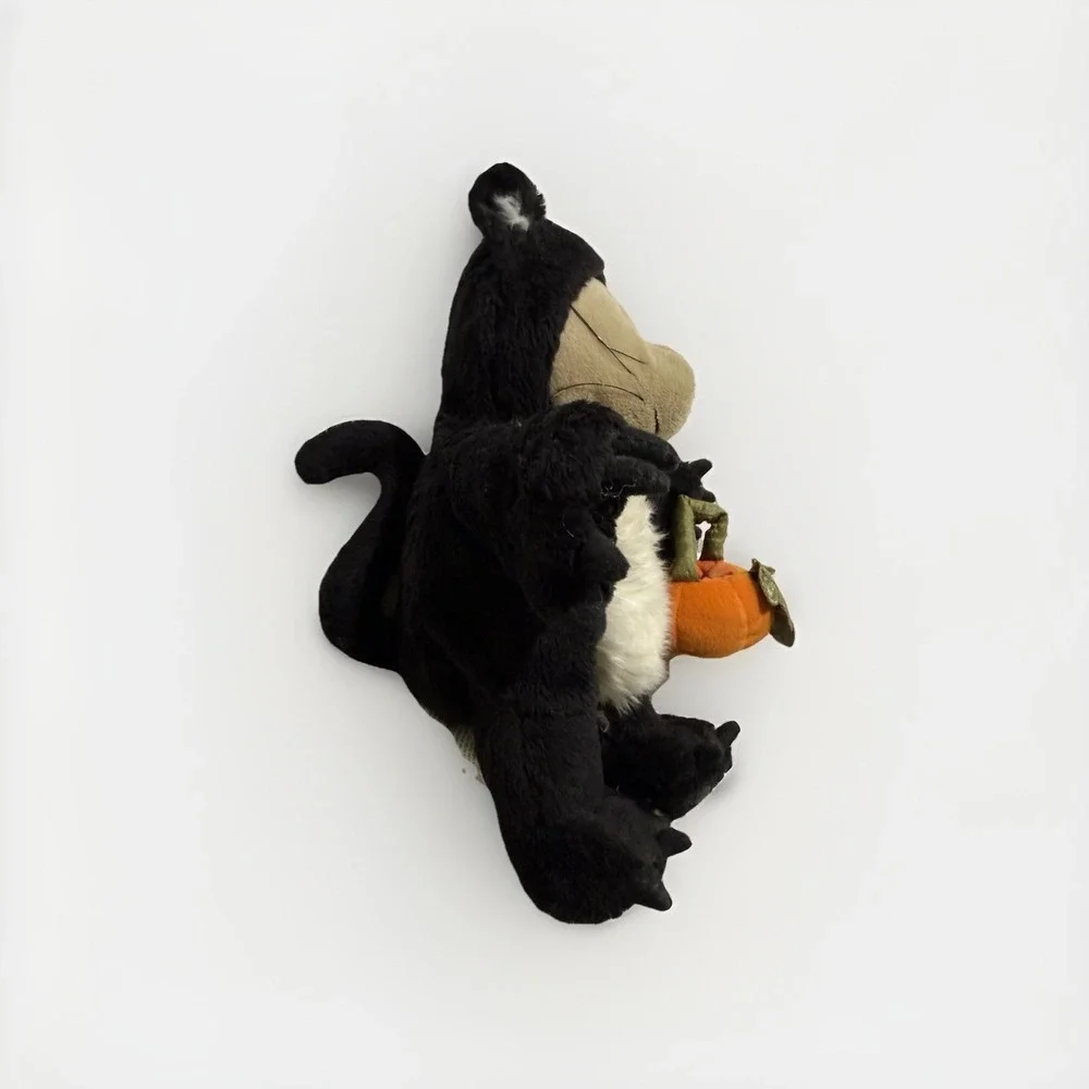 Starbucks Bearista Plush Bear‎ Wearing Cat Costume with Pumpkin Halloween 2005